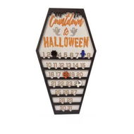 Detailed information about the product 2024 Halloween Advent Countdown Calendar, Countdown Halloween Coffin Calendar, Coffin Calendar Decoration,Wooden Advent Calendar, Pumpkin Halloween Home Decor Holiday Xmas Ornament