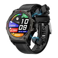 Detailed information about the product 2024 Latest Smart Watch Tws Earphones 2 in 1 Bluetooth Call Body Monitoring Music Multi-Functional Sports Watch Bracelet Color Black