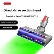 Detailed information about the product 2024 upgrade LED Motorhead for Dyson V7, V8, V10, V11, and V15 Head Replacement with Soft Roller Green LED Dust Detection Power Brush Vacuum Attachment