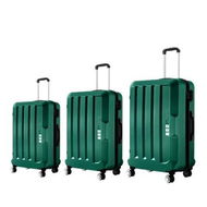 Detailed information about the product 202428 3PC Luggage Sets Green