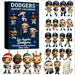 2025 Advent Calendar MLB Dodgers World Series Champions Blind Box 24 Days 2D Flat Acrylic Ornament Collectible Christmas Birthday Kids Gift ver.B. Available at Crazy Sales for $29.99