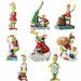 2025 Christmas Grinch Tree Decorations,8PCS Acrylic Cute Funny Green Doll Christmas Pendants Hanging,2D Flat Tree Ornaments with Printing 9cm/3.54in. Available at Crazy Sales for $19.99