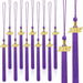 2025 Graduation Tassels,10Pcs Graduation Cap Tassels 2025 Grad Graduation Tassels for 2025 Graduation Ceremonies Accessories (Purple). Available at Crazy Sales for $12.99