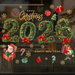 2026 Christmas Window Clings, 1Sheet New Years Eve Window Decorations, Green Pine Bell DIY Double-Sided Window Stickers Suitable for Home Decor. Available at Crazy Sales for $9.95