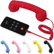 Detailed information about the product 2026 New Retro Phone Handset,Vintage Retro Telephone Wired Handsets Style Landline Handle Receiver for Cell Mobile Video Conferences,Calls,Meetings (Red)