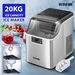 20kg Ice Maker Machine Clear Cube Making Countertop Home Commercial 2 Water Filling Methods Stainless Steel Maxkon. Available at Crazy Sales for $269.97