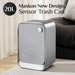 20L Motion Sensor Rubbish Bin Stainless Steel Double Wing Lid Automatic Dustbin Touchless Garbage Trash Can for Kitchen Bathroom Office Household. Available at Crazy Sales for $79.98