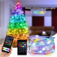 Detailed information about the product 20m 200led Remote Control LED Christmas String Lights Smart Fairy String Waterproof Holiday Wedding Garden Home Decoration