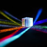 Detailed information about the product 20mm RGB Dispersion Prism Optical Glass X-Cube Prism for Teaching Light Spectrum Physics- Gift of Light