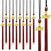 20Pcs Graduation Tassels Academic Graduation Cap Hat Tassel with 2025 Gold Charm for 2025 Graduation Ceremonies Accessories (Black Red). Available at Crazy Sales for $19.99