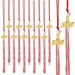 20Pcs Graduation Tassels Academic Graduation Cap Hat Tassel with 2025 Gold Charm for 2025 Graduation Ceremonies Accessories (Red White). Available at Crazy Sales for $19.99