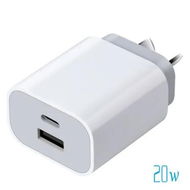 Detailed information about the product 20W GaN Type Quick Charger Fast Type C Type A Compatible with iPhone 16 Pro Max/16 Plus/16 Pro/16/15/14, MacBook Pro, iPad Switch, Galaxy S24/S23