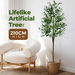 210cm Artificial Olive Tree Green Potted House Plants Imitation Natural Tall Faux Fake Lifelike Branches Fruits Leaves Indoor Home Office Shop Decor. Available at Crazy Sales for $59.95