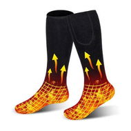 Detailed information about the product 2200mAh Rechargeable Electric Heated Socks with 3 Heating Levels, Great for Winter Hunting Fishing