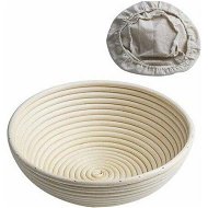 Detailed information about the product 22*8.5CM Circle Bread Proofing Basket, Handmade Banneton Bread Proofing Basket Brotform with Proofing Cloth Liner for Sourdough Bread, Baking
