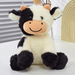 22CM Cute Cow Plush Stuffed Animal Doll Toy for Girls Boys, Christmas Birthday Gift for Kids (Black). Available at Crazy Sales for $14.95