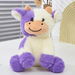 22CM Cute Cow Plush Stuffed Animal Doll Toy for Girls Boys, Christmas Birthday Gift for Kids (Purple). Available at Crazy Sales for $14.95