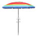 2.2M Outdoor Beach Umbrellas Sand Colorful. Available at Crazy Sales for $69.95