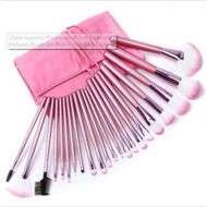 Detailed information about the product 22 Pcs Professional Soft Cosmetic Makeup Brush Set + Pouch Bag Case