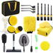 23 Piece Car Cleaning Brush Set Tire Interior Air Outlet Brushes Electric Drill Compatible (Electric Drill Not Included). Available at Crazy Sales for $39.99