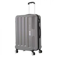 Detailed information about the product 24 Check In Luggage Hard side Lightweight Travel Cabin Suitcase TSA Lock Grey