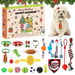 24 Days Christmas Countdown Calendar for Dog with Assorted Dog Toys, Xmas Countdown Gifts for Puppy for Dog Lovers. Available at Crazy Sales for $29.95