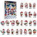 24 Days Christmas Countdown Calendar with Snowman Hanging Ornament, Cute 2D Acrylic Figurines for Christmas Tree Decoration. Available at Crazy Sales for $19.95