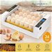 24 Egg Incubator Automatic Digital Hatching Chicken Pigeon Quail Eggs Hatcher Machine with LED Candling Lamps. Available at Crazy Sales for $89.95