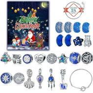 Detailed information about the product 24 Pieces Christmas Countdown Calendar Charm Bracelet Jewelry Making Kit Tenn Girl Gift