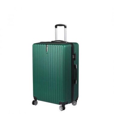 24 Slimbridge Luggage Suitcase Code Lock Hard Shell Travel Carry Bag Trolley