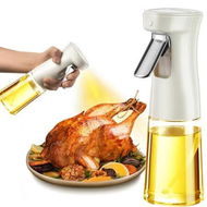 Detailed information about the product 240Ml Glass Oil Sprayer, Kitchen Accessories for Air Fryer, Canola Oil Sprayer, Widely Used for Making Salad, Baking, Frying, Cooking(1 Pack)