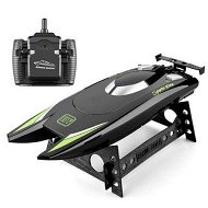 Detailed information about the product 2.4G Double Motor Remote Control Boat High Speed Yacht Children Racing Boat Water Racing Boys Toy (Black)