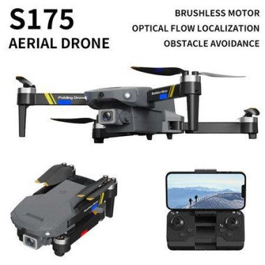 2.4G Optical Flow Brushless Drone Dual Camera Lens WIFI Aerial Photography Obstacle Avoidance Dual Batteries