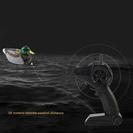 Detailed information about the product 2.4Ghz Electric Duck Designed Boat with Hunting Motion - Waterproof Remote Control RC Boat for Swimming Pools