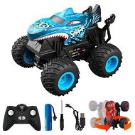 Detailed information about the product 2.4Ghz RC Monster Trucks Dinosaur Remote Control Stunt Car with Light & Music 360Â°Spin Walk Upright& Drift for Boys Ages 8+