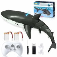 Detailed information about the product 2.4Ghz Remote Control Shark Toys for Boys Kids,Highly Realistic Shark Pool Toys,RC Boat Outdoor Water Toy with Light and Spray Water 2 Batteries Ages 6+