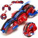 2.4Ghz Spider Stunt RC Cars with LED Lights 360 Degree Rotating Rolling Rechargeable Snake Car Indoor Outdoor Toys for Kids 6+. Available at Crazy Sales for $49.99