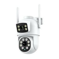 Detailed information about the product 2.4GHz WiFi Camera for Home Security, Outdoor 360Â° PTZ Surveillance Camera with Motion Detection Tracking/Siren/2-Way Audio/Vision, No Memory Card
