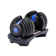 Detailed information about the product 24KG Powertrain Adjustable Home Gym Dumbbell - Blue