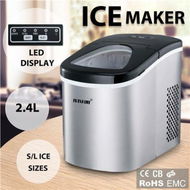 Detailed information about the product 2.4L Portable Ice Maker With LED Control Panel