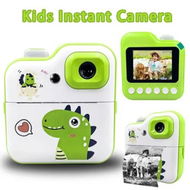 Detailed information about the product 24Mp HD Instant Print Dual Digital Cameras Video Recording with 3 rolls paper Fun Birthday Christmas Kids Gifts Dino