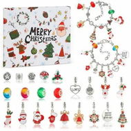 Detailed information about the product 24PCS Christmas Advent Calendar Girls Bracelet Christmas Countdown Calendar DIY Bracelets Ornament Christmas Vacation Advent Calendar Christmas Gift