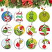 24pcs Christmas Hanging Sign Gnome Ornaments Pendants with Ropes for Christmas Tree Home Decor. Available at Crazy Sales for $14.95