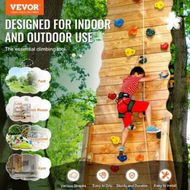 Detailed information about the product 25 Rock Climbing Holds Climbing Rocks Rock Wall Holds Grip Indoor/Outdoor