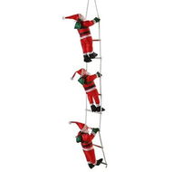 Detailed information about the product 25cm 3 Santa Claus Climbing Ladder Ornament Christmas Tree Decor for Indoor and Outdoor Parties Christmas Gift