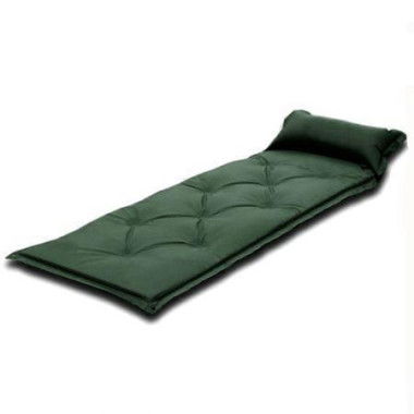 2.5 Cm Thick Outdoor Sleeping Camping Self-Inflatable Cushion Mattress/Green