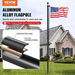 25FT Detachable Flagpole Kit Heavy Duty Aluminum Flag Pole Black. Available at Crazy Sales for $259.95