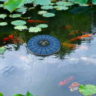 Detailed information about the product 2.5W Floating Solar-Powered Pond Aerator Oxygenator with Battery Backup,Air Hoses,Bubble Stone Perfect for small and medium-sized ponds