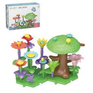 Detailed information about the product 26 PCS DIY Flower Versatile Garden Building Blocks Freely Build And Create Endless Imagination Suitable for Children Aged 3 And Up