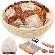 Detailed information about the product 26*9CM Bread Banneton Proofing Basket Set - Bread Making Tools and Supplies Kit - Proving Basket for Sourdough Bread Making